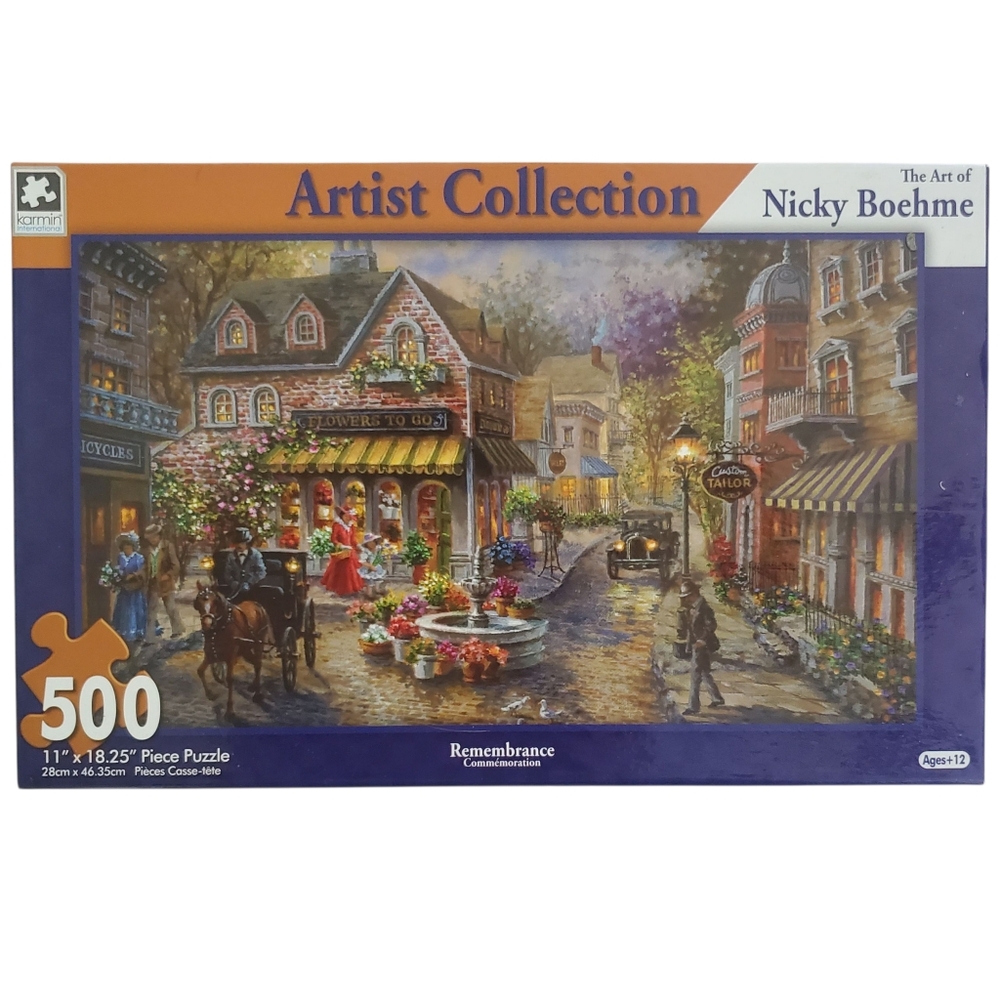 Artist Collection - Remembrance 500 Piece Puzzle -Art Of Nicky Boehme